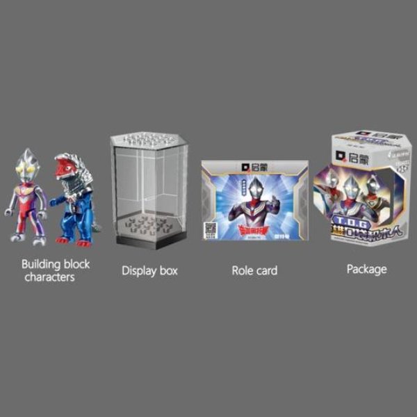 Qman 超人 T.D.G 炫閃款口袋積木 第一彈 (一盒12款)