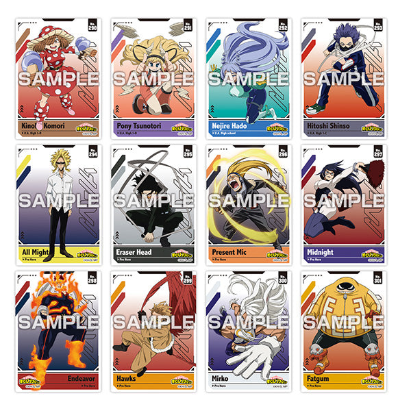 我的英雄學院 透明卡香口膠 第6彈 (一盒16包)