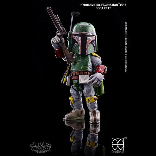 HMF#016 Boba Fett_Mini Figure_Herocross - Up-Next