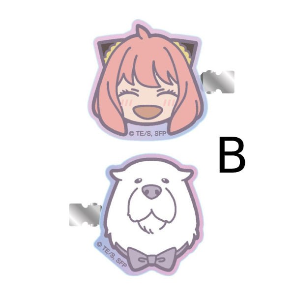 《間諜家家酒》SPY × FAMILY 安妮亞 Anya 髮夾 第2彈 (A - 安妮亞 [臉] / B - 安妮亞 & 彭德)