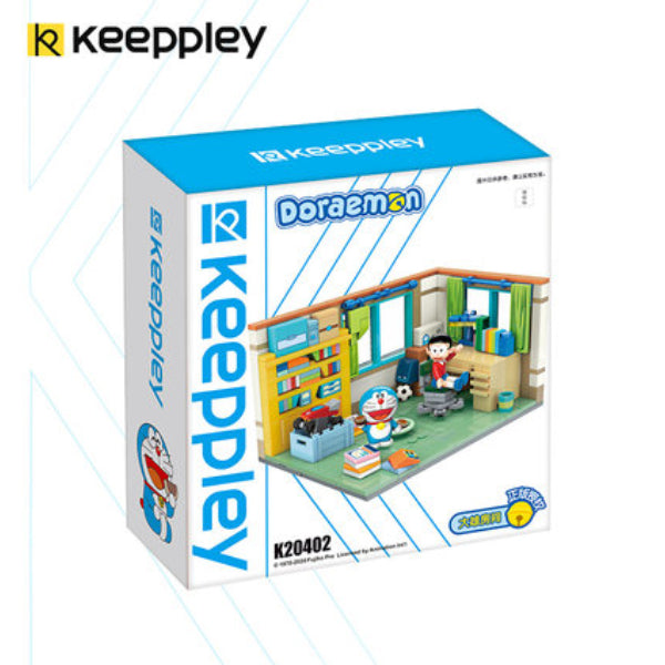 Qman 積木 多啦A夢 大雄房間