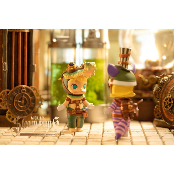 POP MART - MOLLY 蒸汽朋友克系列迷你公仔擺設