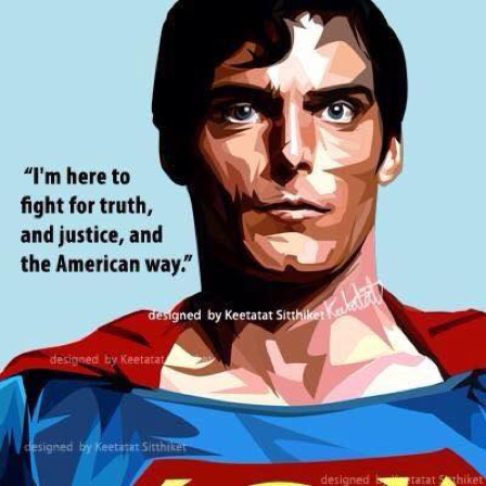 Drawing (Superman I'm hero to)