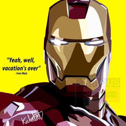 Drawing (Iron Man - Yellow)