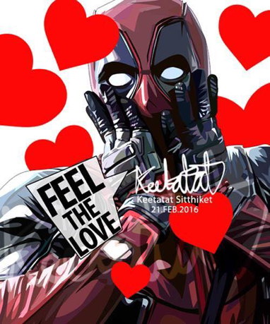 Drawing (Deadpool Love)_Art_Arteria - Up-Next