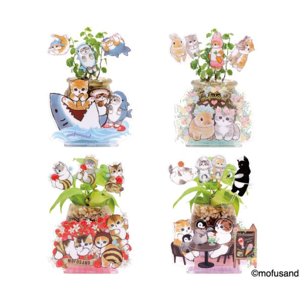 mofusand 2WAY 亞加力立牌 (Samenyan / Usanyan / Hachinyan / Nyanko Sweets)