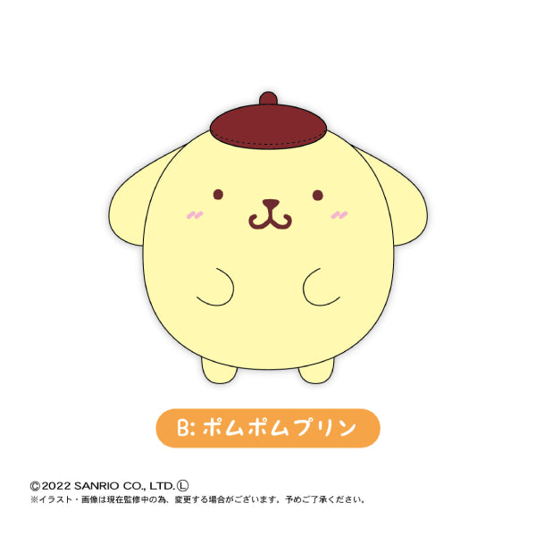 Sanrio 角色胖胖公仔掛飾 (1套6款)