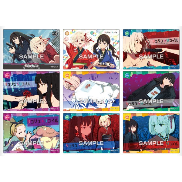 莉可麗絲 Lycoris Recoil 透明卡香口膠 (一盒16包)