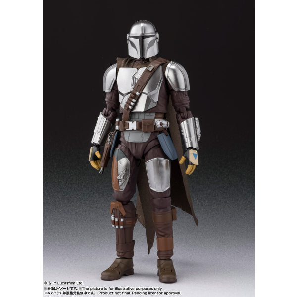 日版 S.H.Figuarts The Mandalorian 曼達洛人 (貝斯卡金屬裝甲版本) (Star wars 星球大戰外傳)