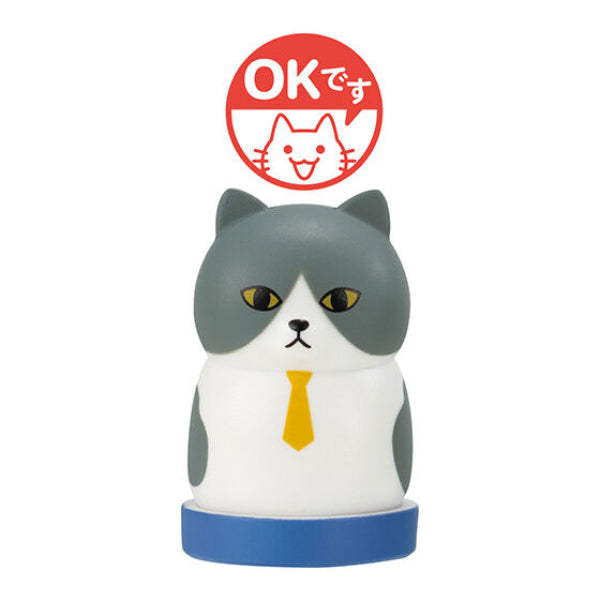 貓咪印章~社長室編~ 扭蛋 (一套8款)