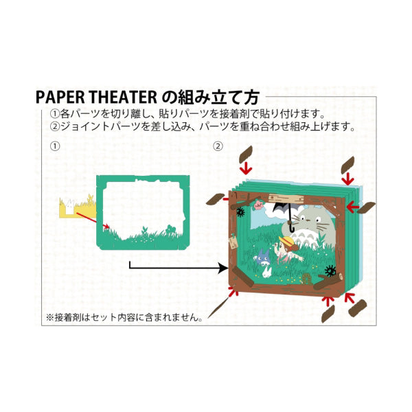 PAPER THEATER PT-062 Ghibli My Neighbor Totoro - Walk Nohara