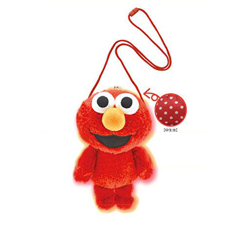 Sesame Street Elmo Doll Pouch Bag with Shoulder Strap