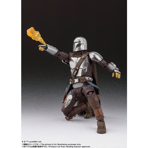日版 S.H.Figuarts The Mandalorian 曼達洛人 (貝斯卡金屬裝甲版本) (Star wars 星球大戰外傳)