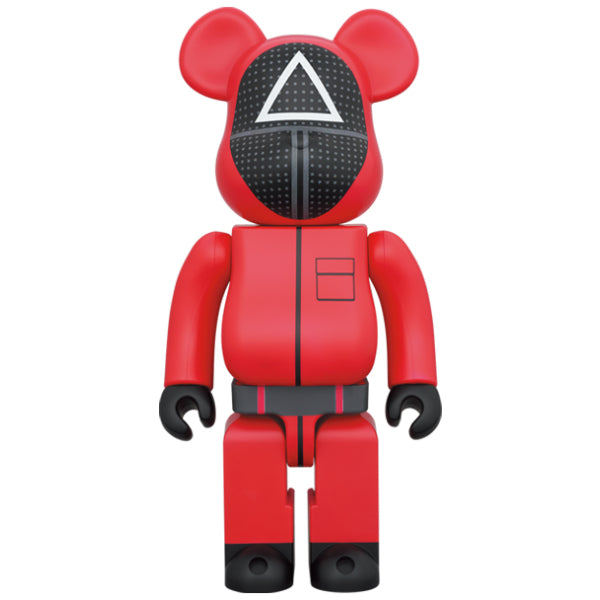 BE@RBRICK 魷魚遊戲 守衛 1000% (○ / △ / □)
