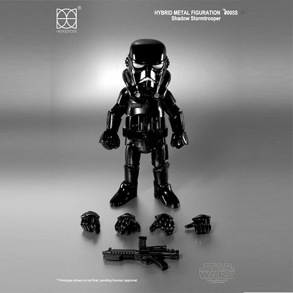 HMF#005S Shadow Stormtrooper_Mini Figure_Herocross - Up-Next