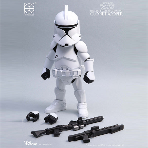 HMF#051 Republic Clone Trooper(PhaseI)EP2_Mini Figure_Herocross - Up-Next