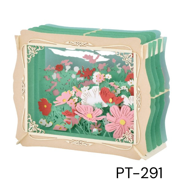 紙劇場 (PT-290 櫻花 Sakura / PT-291 大波斯菊 Cosmos / PT-292 向日葵 Himawari)