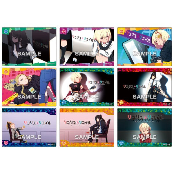 莉可麗絲 Lycoris Recoil 透明卡香口膠 (一盒16包)