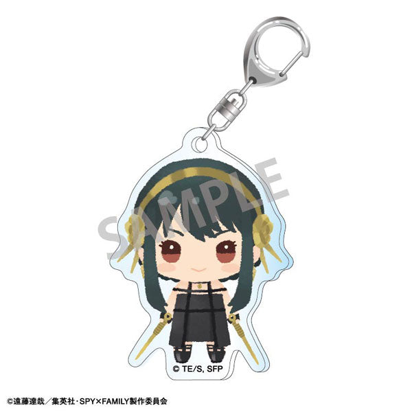 間諜家家酒 Chimakko 亞加力鎖匙扣 (一套6款)