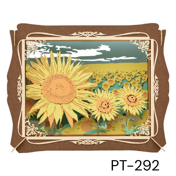 紙劇場 (PT-290 櫻花 Sakura / PT-291 大波斯菊 Cosmos / PT-292 向日葵 Himawari)