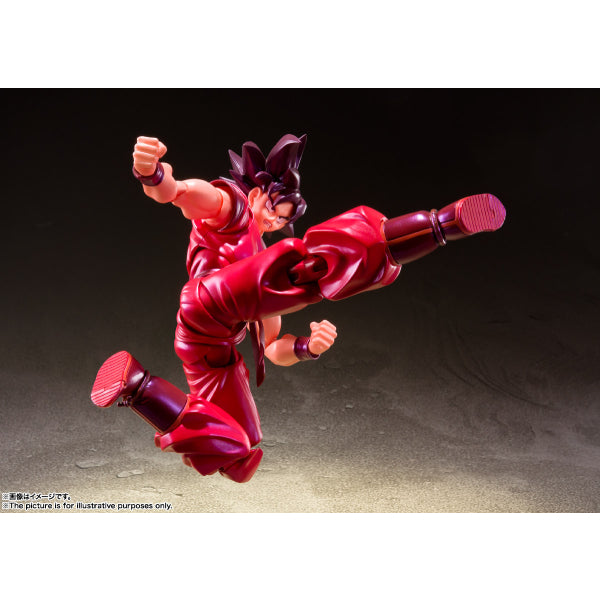 S.H.Figuarts 孫悟空界王拳及紅色光芒特效套裝
