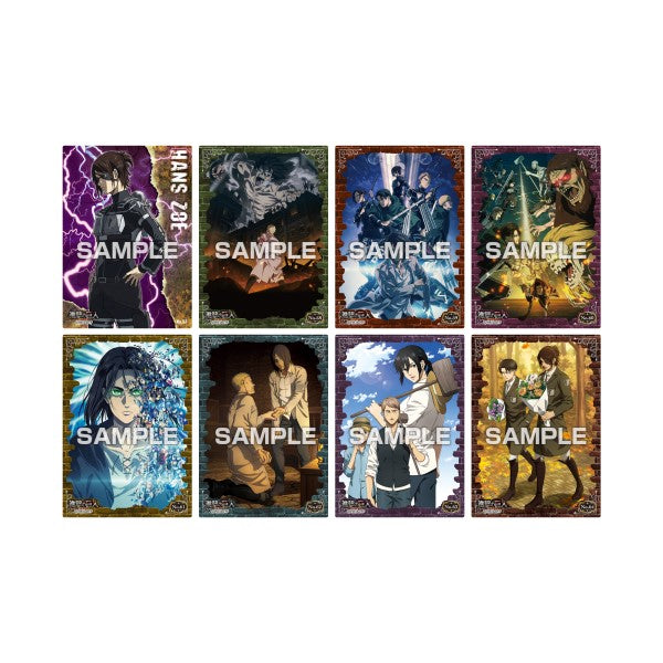 進擊的巨人 透明卡香口膠 第2彈 (一盒16包)