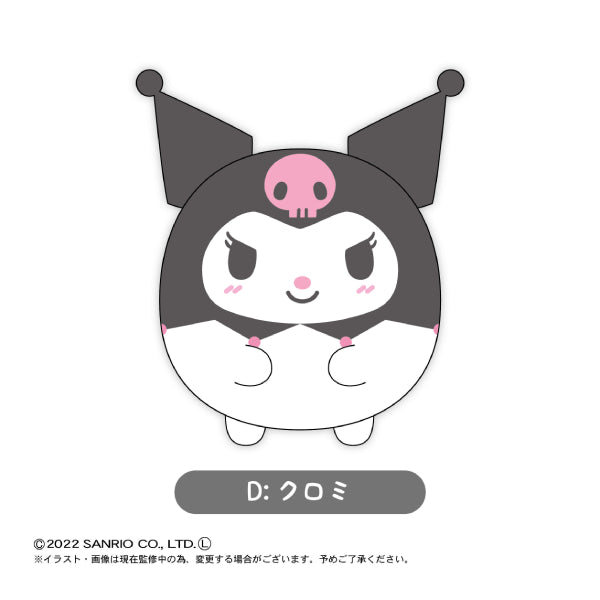Sanrio 角色胖胖公仔掛飾 (1套6款)
