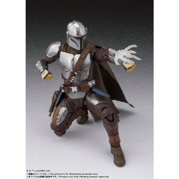 日版 S.H.Figuarts The Mandalorian 曼達洛人 (貝斯卡金屬裝甲版本) (Star wars 星球大戰外傳)