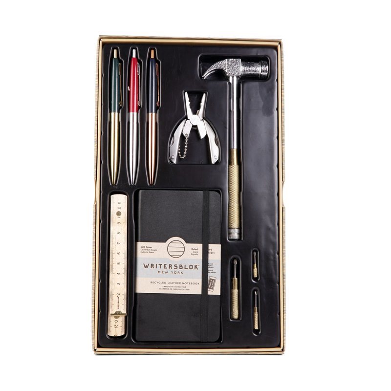 Vintage Handy Man Gift Set Large (Hammer Tool, Bug Pliers, Retro Pen) | Up-Next HK | Toy & Gift
