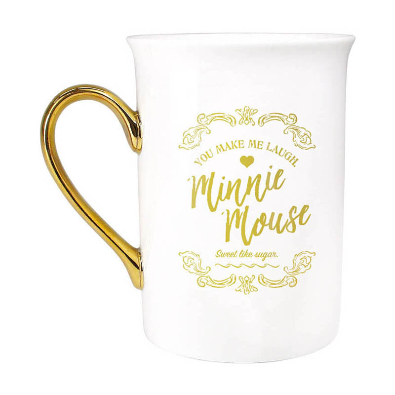 Disney Gold Mug Elegant Tea Coffee Cup Mickey Mouse 2018 A/W | Up-Next HK Online Store