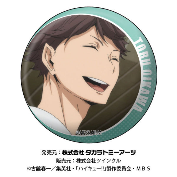 《排球少年》百面相襟章 (一套8款)