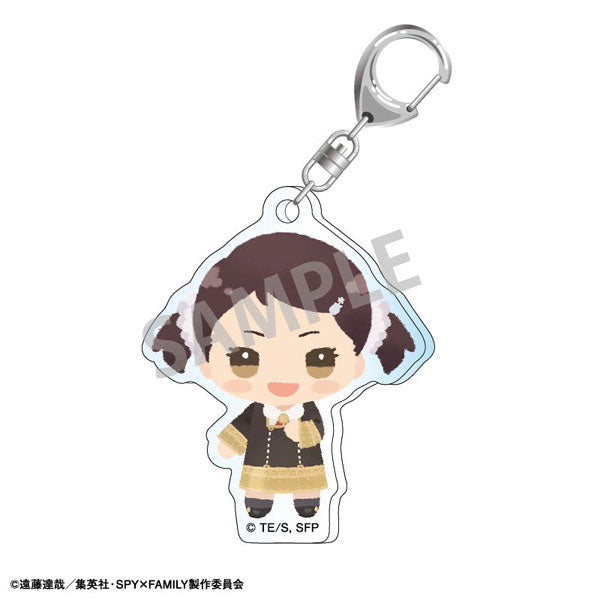 間諜家家酒 Chimakko 亞加力鎖匙扣 (一套6款)