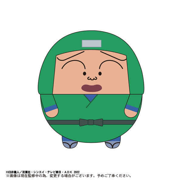 劇場版 蠟筆小新 角色胖胖公仔掛飾 (1套6款)