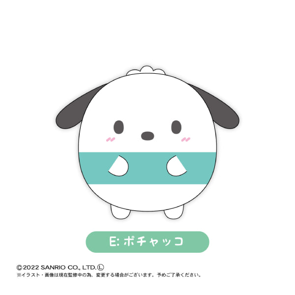 Sanrio 角色胖胖公仔掛飾 (1套6款)