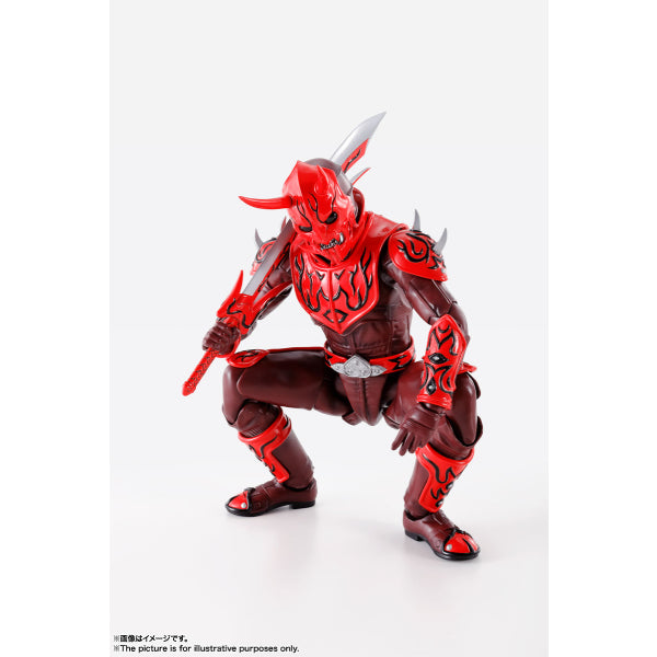 幪面超人 S.H.Figuarts (真骨雕製法) 桃太郎異魔神 (赤鬼)