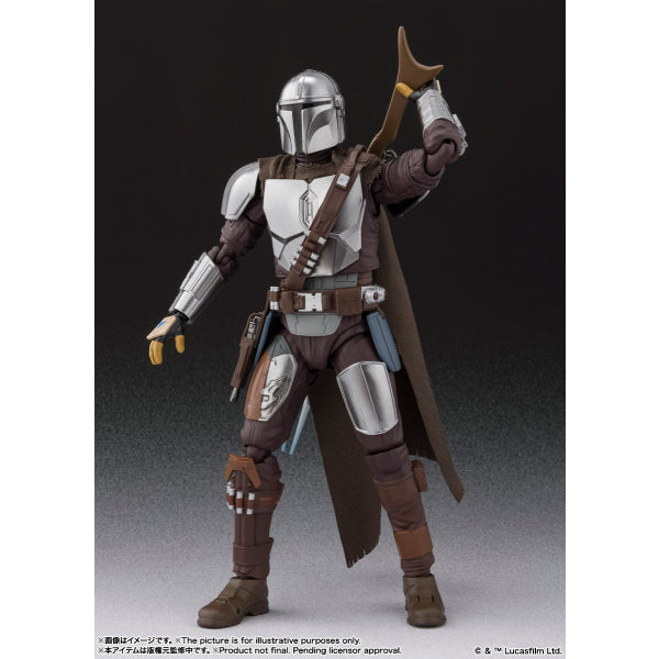日版 S.H.Figuarts The Mandalorian 曼達洛人 (貝斯卡金屬裝甲版本) (Star wars 星球大戰外傳)