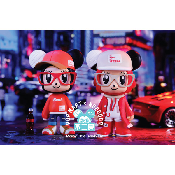POP MART - 鼠小小潮流世代 STAYREAL 迷你公仔擺設