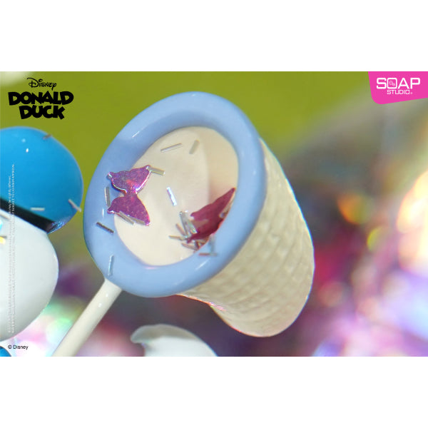 迪士尼唐老鴨系列 - 浪漫櫻花造型水晶球