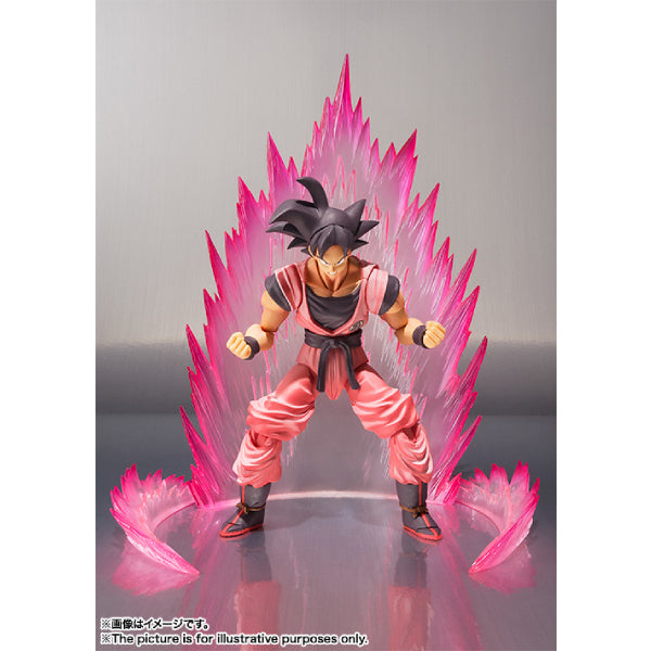 S.H.Figuarts 孫悟空界王拳及紅色光芒特效套裝