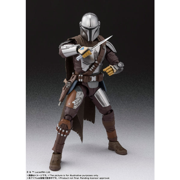 日版 S.H.Figuarts The Mandalorian 曼達洛人 (貝斯卡金屬裝甲版本) (Star wars 星球大戰外傳)