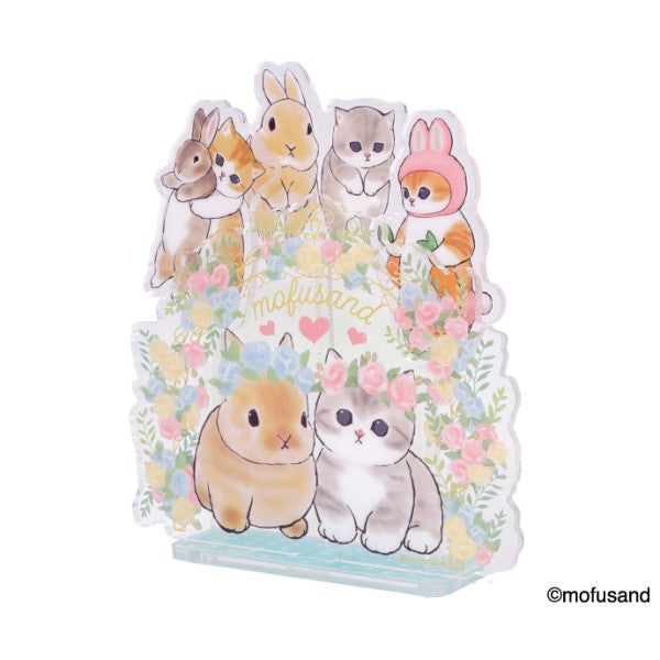 mofusand 2WAY 亞加力立牌 (Samenyan / Usanyan / Hachinyan / Nyanko Sweets)