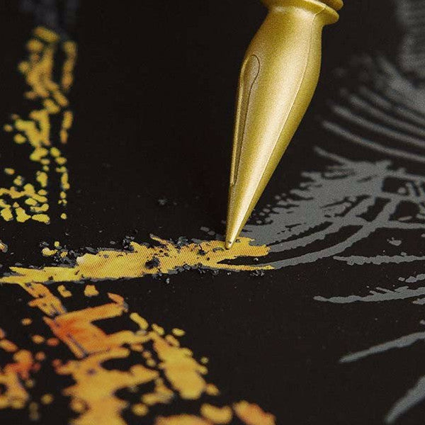 Lago Scratch Art Drawing City Night View Hong Kong Landmark Pen Foil