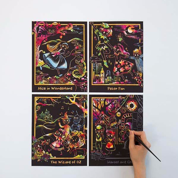 Scratch Coloring Kids - Fairy Tale_Art, Fun :)_LAGO - Up-Next