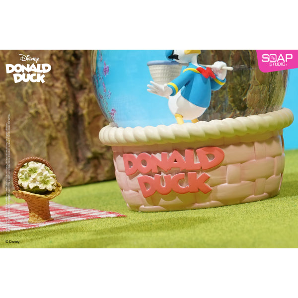 迪士尼唐老鴨系列 - 浪漫櫻花造型水晶球