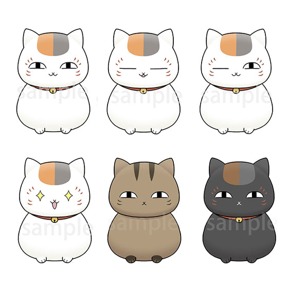 CHOKORIN 吉祥物公仔 - 夏目友人帳 (一套6款)