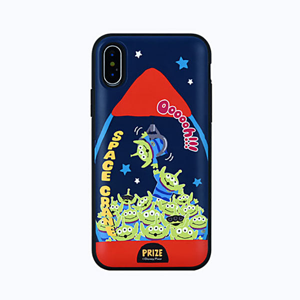 Alien Toy Story Disney Mirror Card Slot Flippable Cover iphone Case