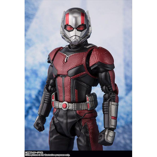 Antman Avengers S.H.Figuarts Marvel Endgame Action Figure in Suit Masked stand Bandai Japan