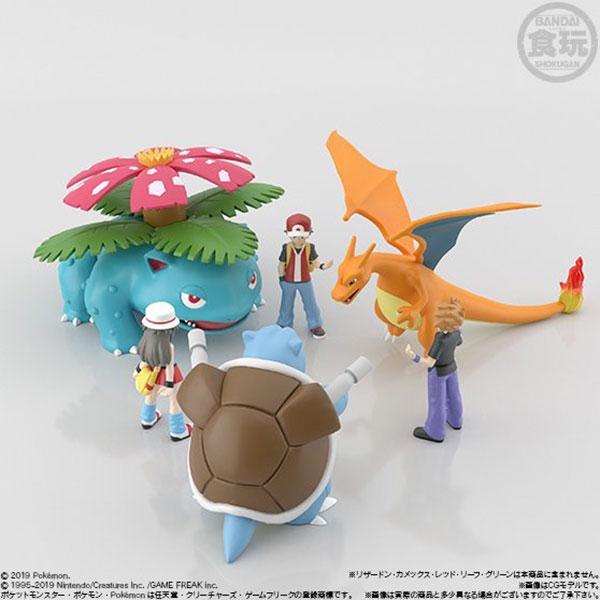 Blastoise Kamex Venusaur Fushigibana Charizard Lizardon Trainer Pokemon Scale World Figure Bandai