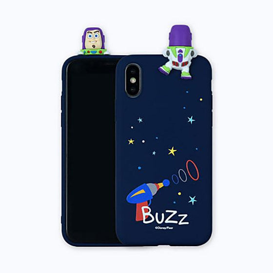 Buzz Lightyear Toy Story Disney mini Figure Protective Bumper Soft iphone Case