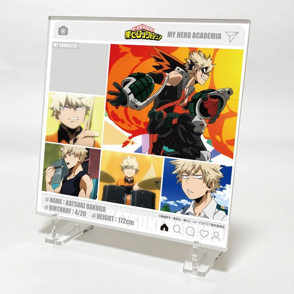 我的英雄學院 Instagram 風格亞加力架 Ver. 3